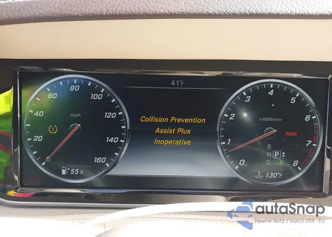 2015 Mercedes-Benz S 550 4Matic из США, поврежденный, VIN WDDUG8FB5FA135553